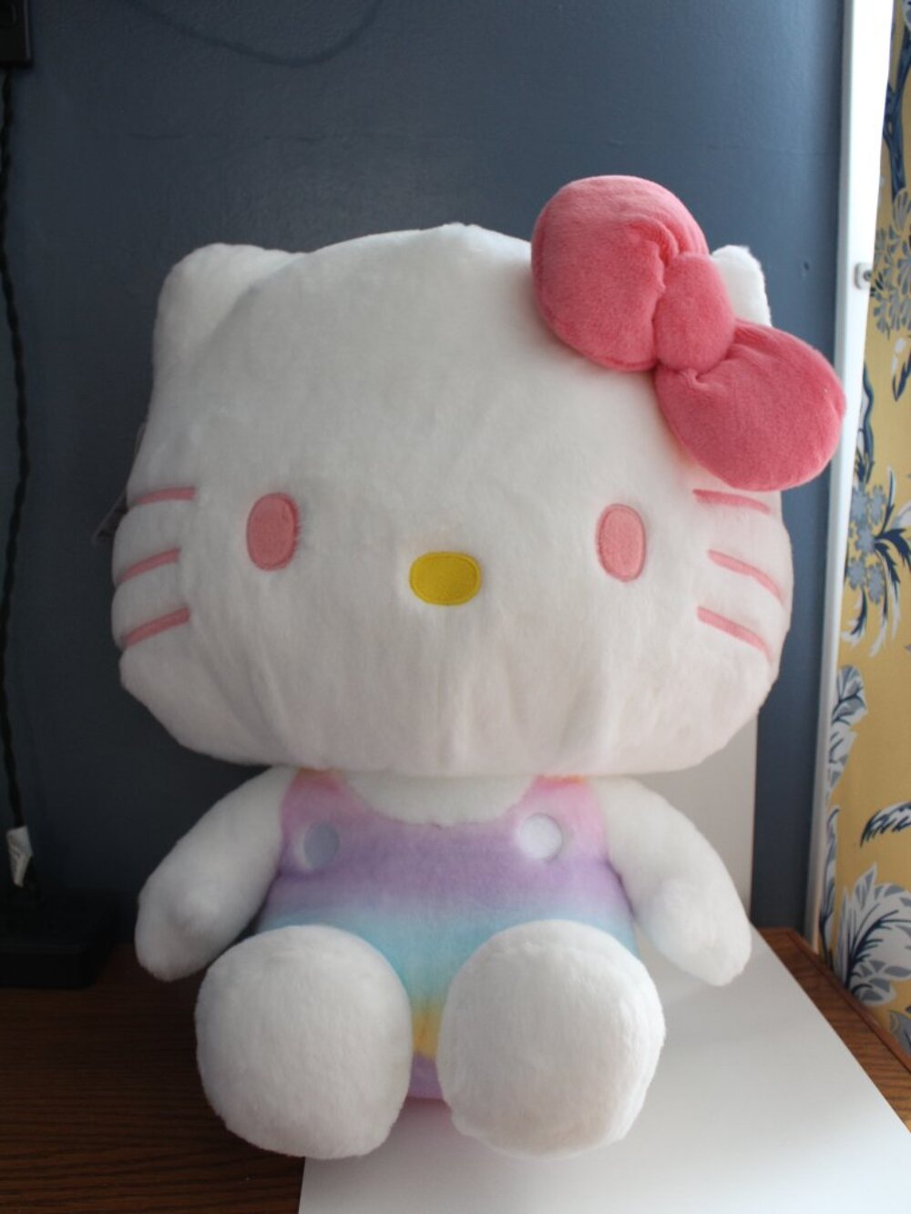 Hello Kitty  Rainbow Series Plush 18" Seated